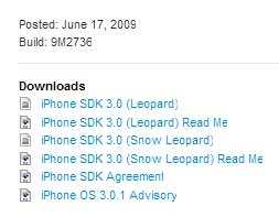 iPhone SDK (Snow Leopard)